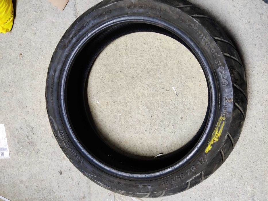 Гуми за мотор Continental contisport за 160/60/17 и 120/60/17