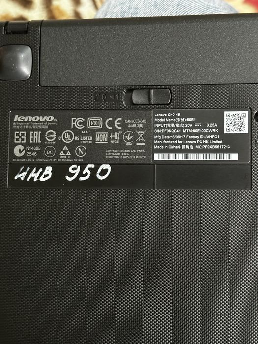 Lenova g40-45 ноутбук