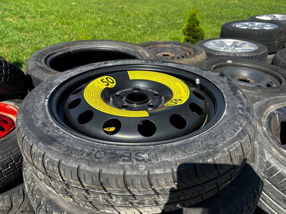 Roata rezerva vag  5x112 r16 T125/70R16 Audi A3 8p , Golf 5 , Touran