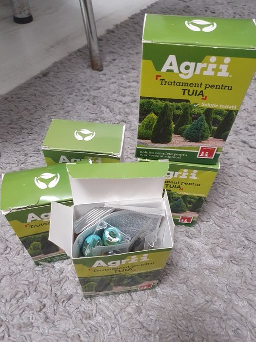 Agrii tratament tuia 2 tratamente