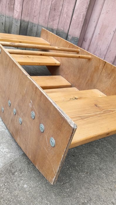 Barcuta pentru copii - joc de gradina/ curte pentru copii - homemade