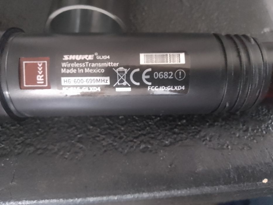 Microfon wireless shure glxd cu beta 58 a doar microfon fără reciver