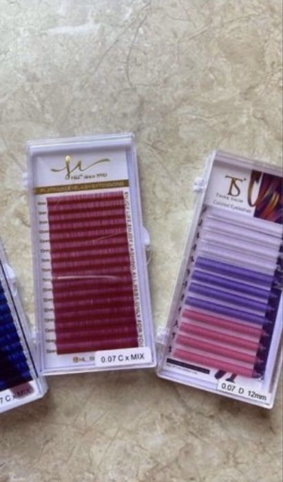 Консумативи за миглопластика. Мигли, пинсети и други.