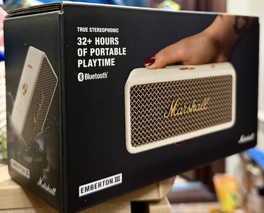 Портативная музыкальная колонка Marshal emberton lll, новая, оригинал