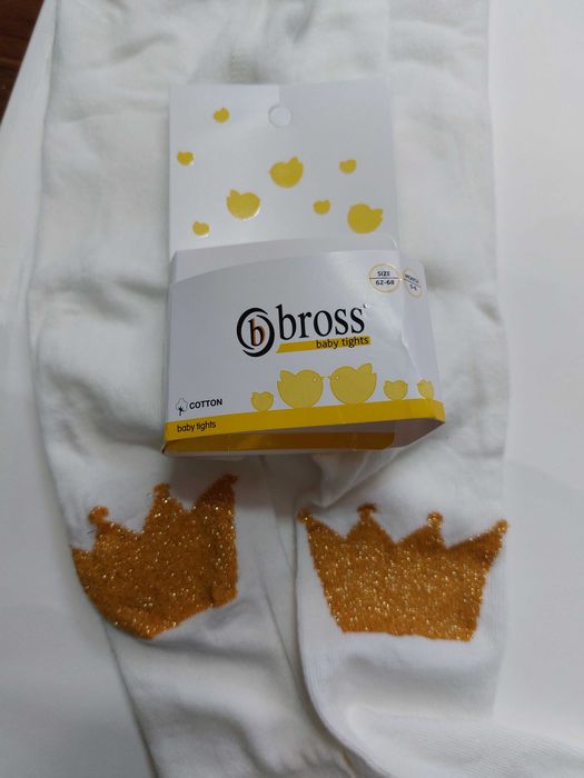 Бебешки чорапогащи Bross 0-6 м.