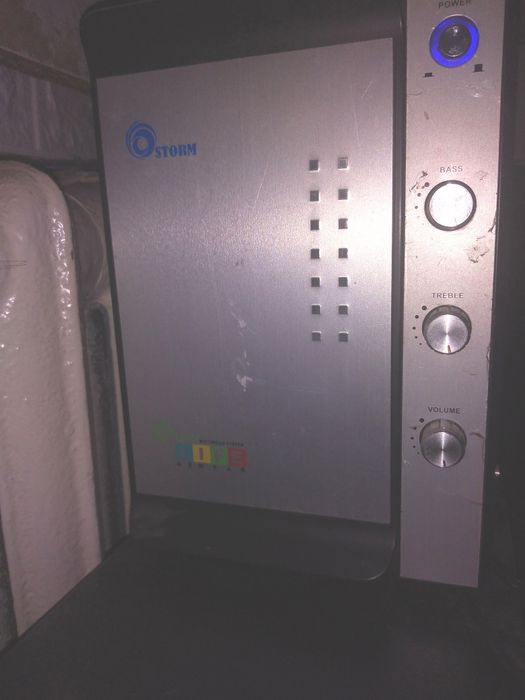 Продам сабвуфер, акустическую систему : усилитель с двумя колонками: 10 ...