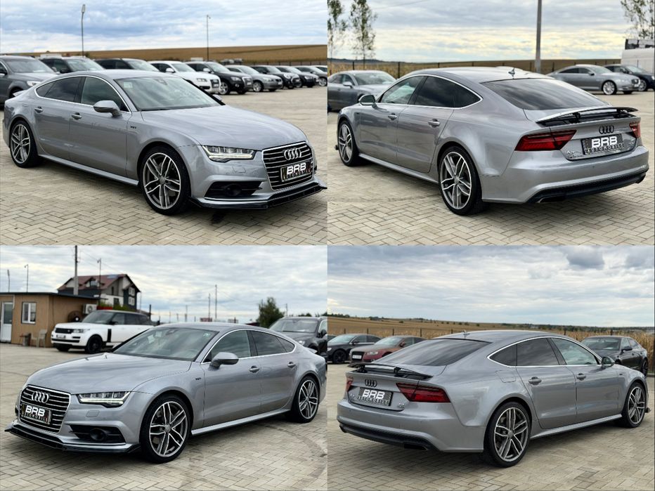 • Audi A7 Facelift 2015 • 3.0 Quattro 272 cp / 3 x S-Line / Parc Auto • Rate • Garantie •