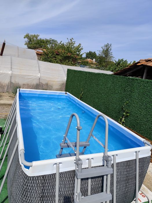 Басейн със сглобяема рамка 4м на 2м на 1.25м