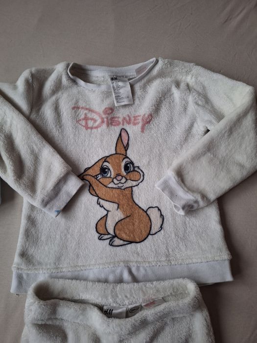 Плюшени дебели пижами размер 110/116