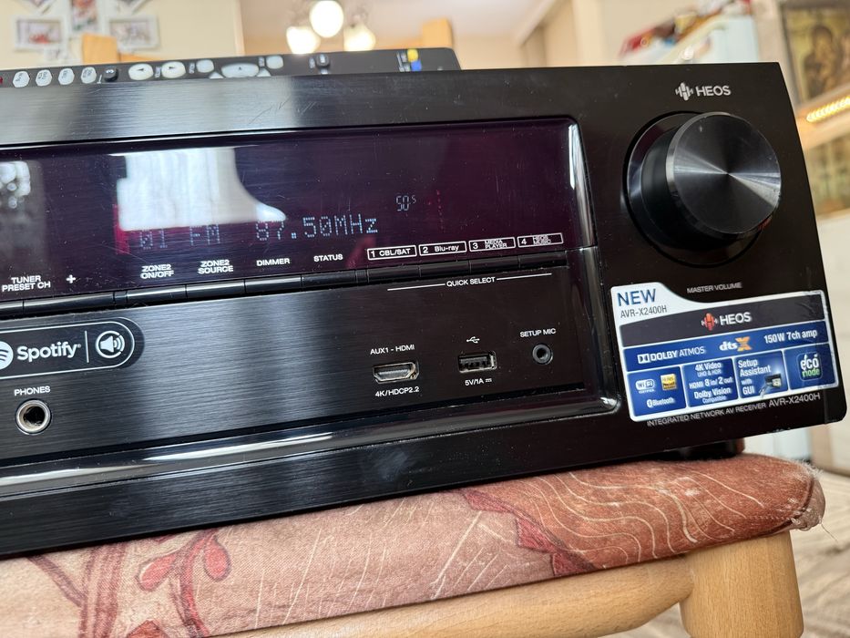 Denon AVR-H2400H Bluetooth Wi-Fi