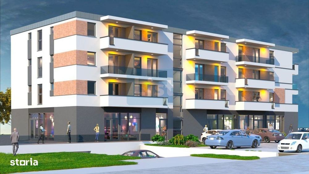 Apartament tip studio, 43.44mpc, etaj 1, balcon, Oltului, Comision 0%