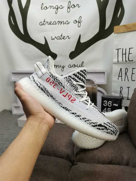 Adidas Yeezy Boost 350 Zebra Мъжки Дамски Маратонки 36-47