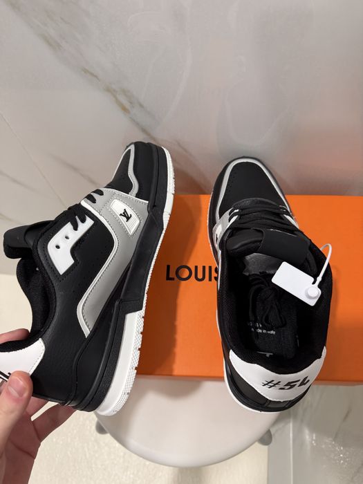 *FULL BOX* Louis Vuitton Trainer Skate Black - Calitate Premium