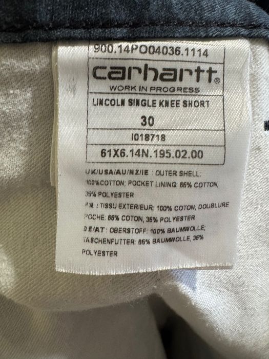 Carhartt Lincoln Single Knee shorts.