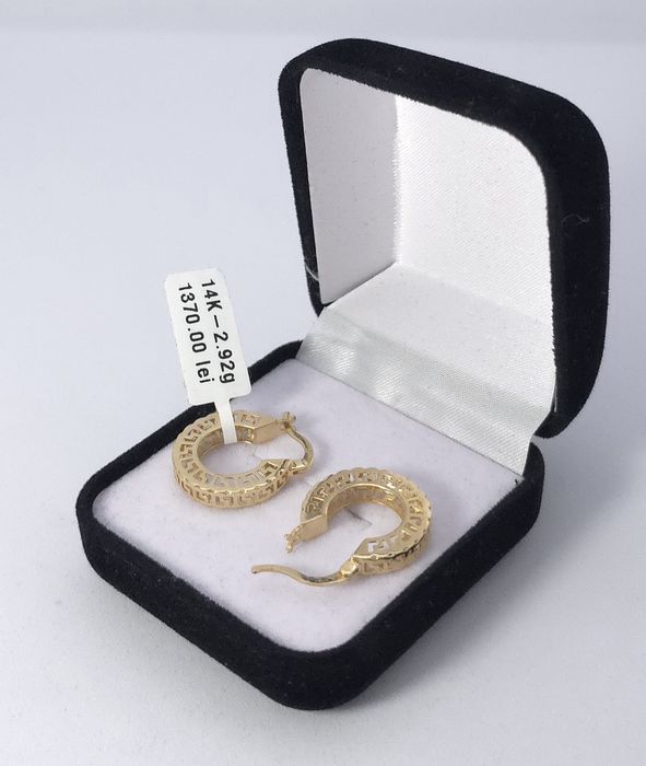 Cercei aur 14k 2.92gr