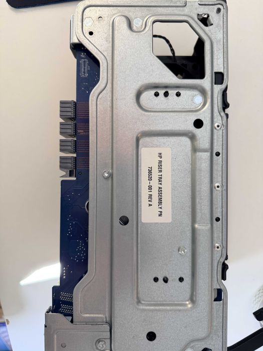 Modul procesor secundar HP Z640 — 2nd CPU Riser + Heatsink + Xeon E5-2620 v3