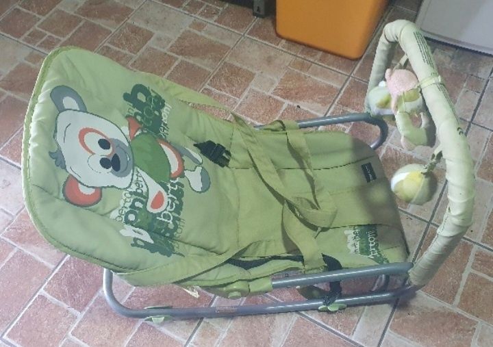Pat Patut portabil+ balansoar si activitati jucarii bebe bebelus copil