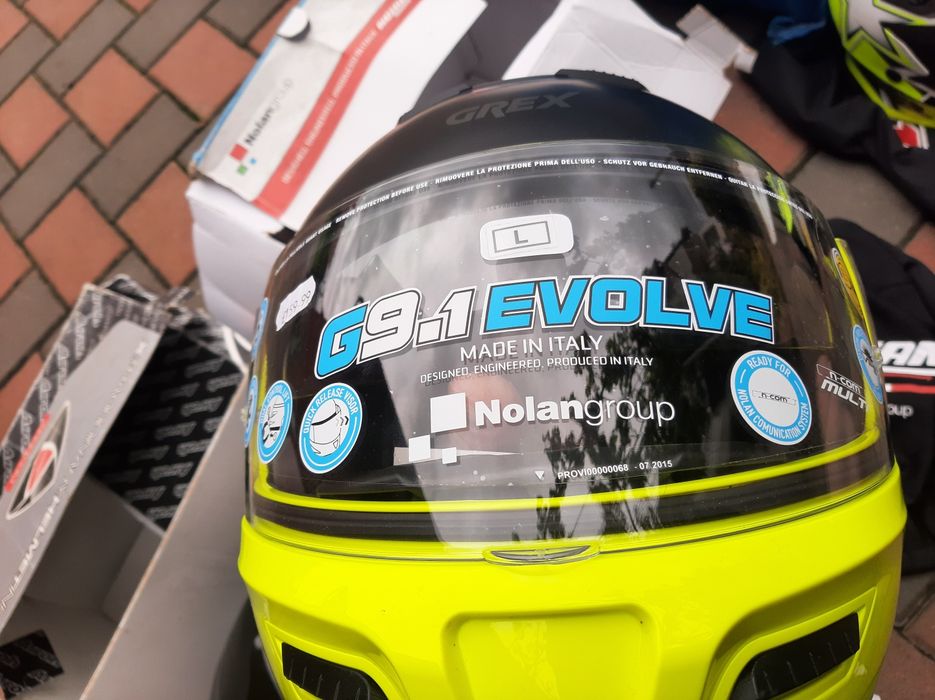 Cască moto grex. Nolan. Just. Airoh