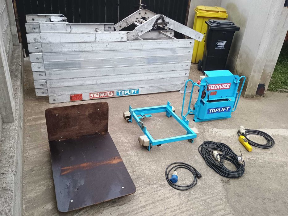 Lift exterior construcții