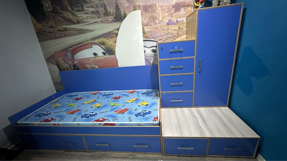 Детский гарнитур  для мальчика 70000 с матрасом