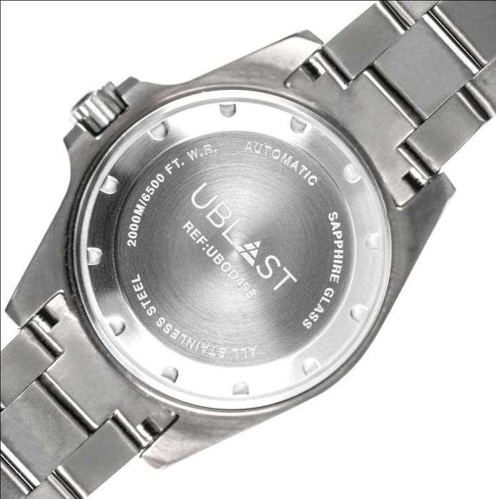 Ceas UBLAST Ocean Deep Automatic , Magnetic resistant 2000 metri - nou
