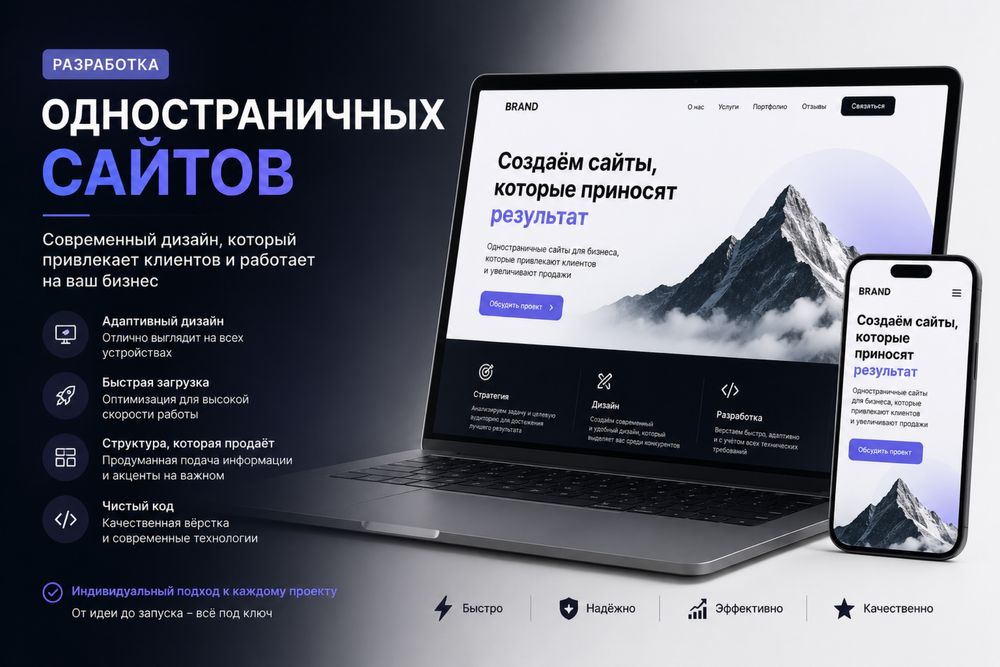 Разработка сайтов
