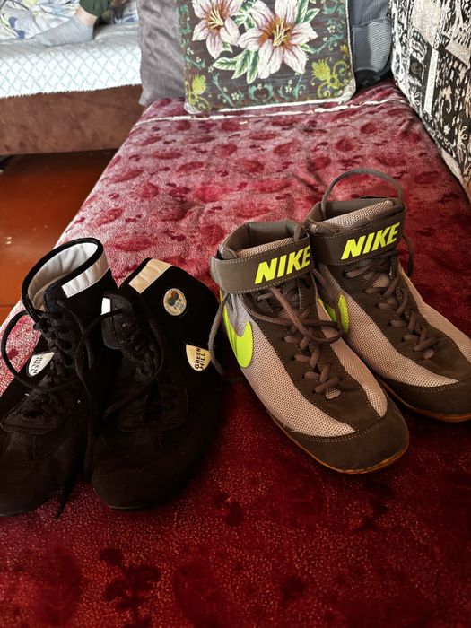 Борцовки оригинальные, GREEN HILL и Nike