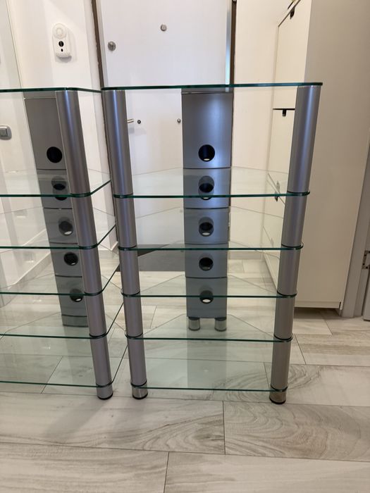 Rack HI-Fi sticla 6 polite