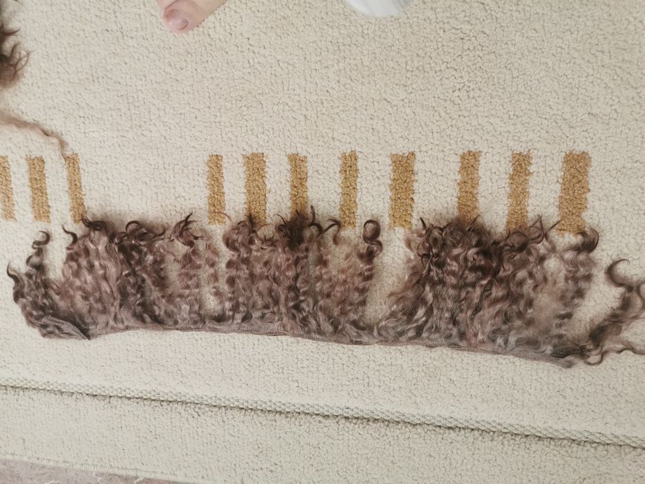 Волосы для кукл из козочки