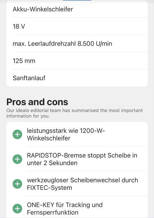 Milwaukee M18 ONEFSAG125XPDB Ъглошлайф