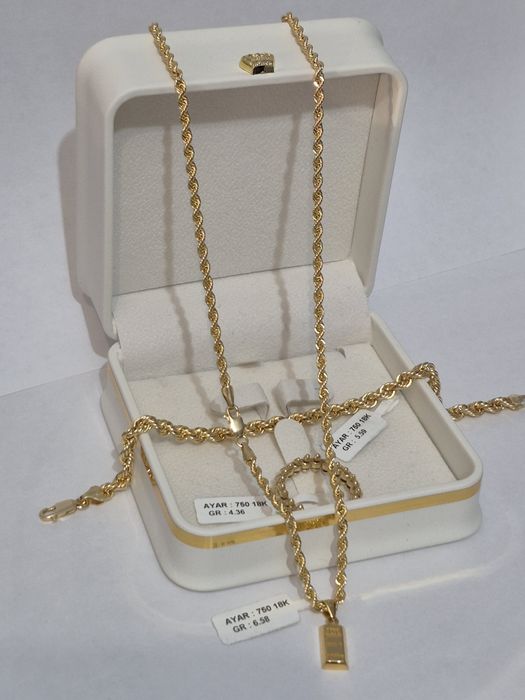 Цепь. Золото. 750 пр 18k