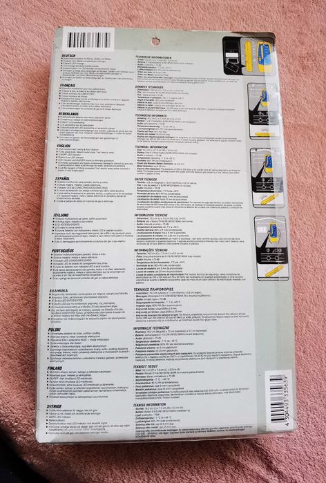 Detector de cabluri,tevi