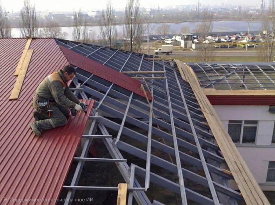 РЕМОНТ КРЫША, НАВЕС. Услуги Кровельщик