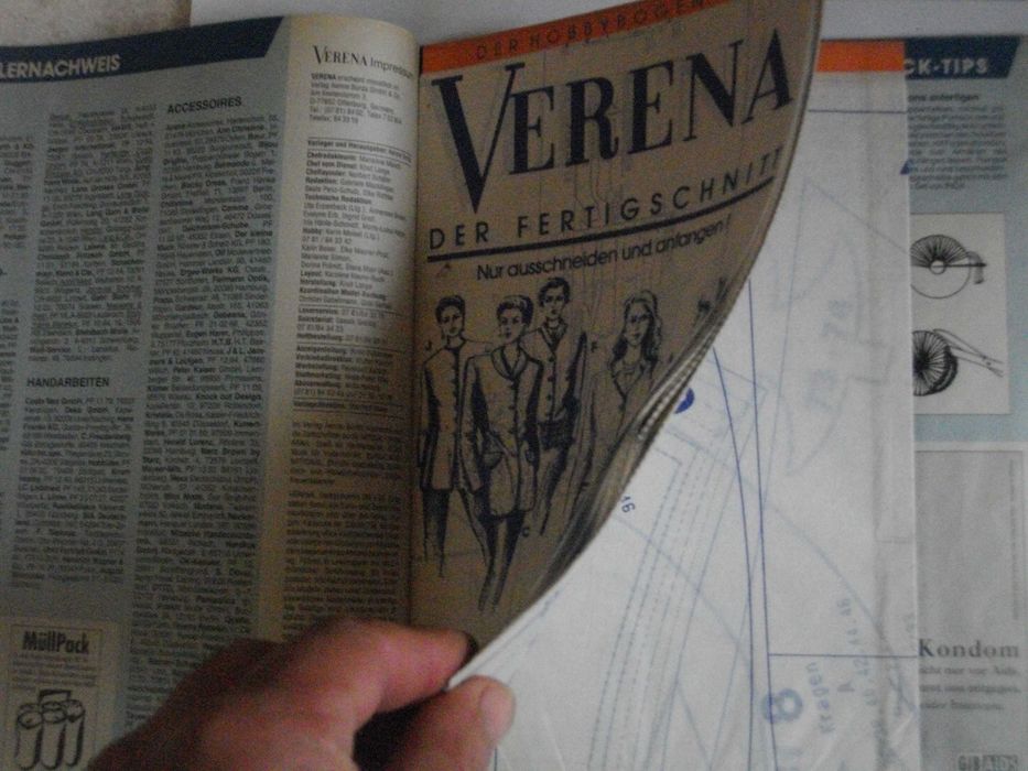 BURDA MODEN-бр.5/1983г-VERENA-бр.12/1993г-Списание За Колекции