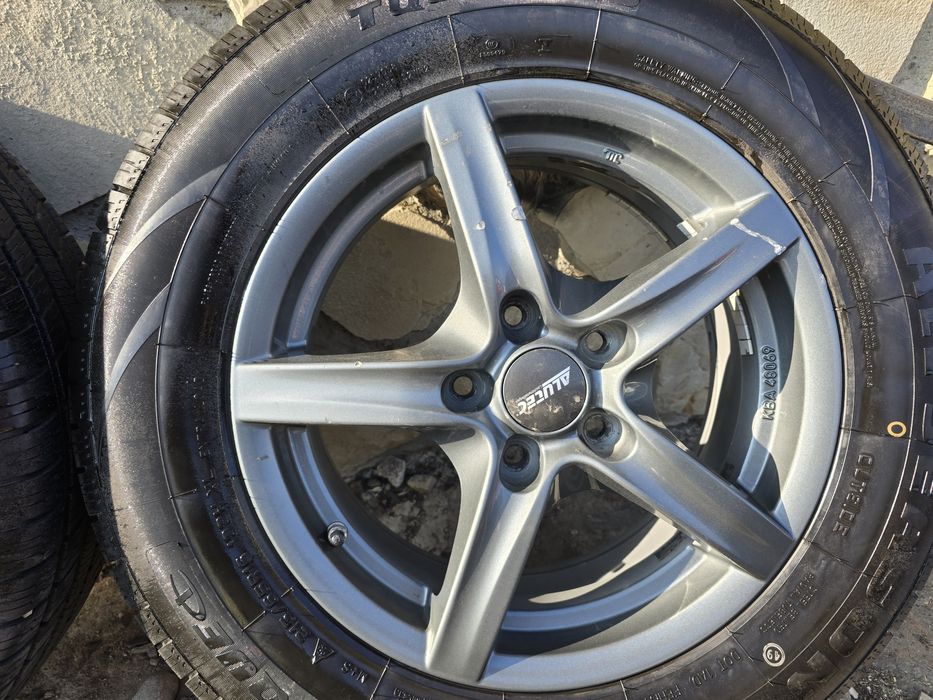 Roti aluminiu/anvelope iarna noi/Duster/Qashqai/215 65 16 /114,3/et50