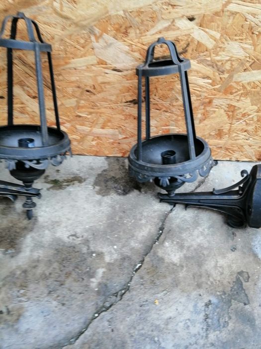 Set 2 aplice din aluminiu, lampa ,proiector