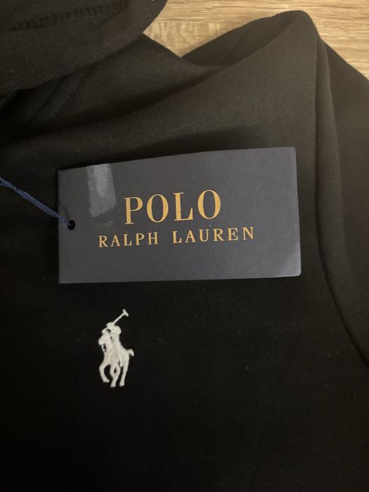 Hanorac Polo Negru – Fără Fermoar | M