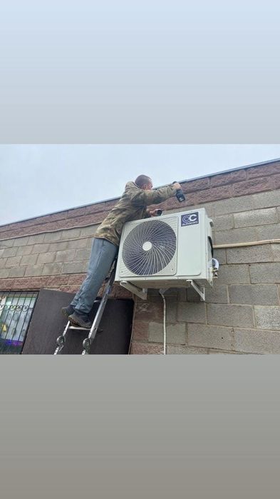 Установка кондиционеров Монтаж кондиционера