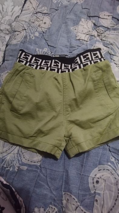 Теплые шортики на девочку