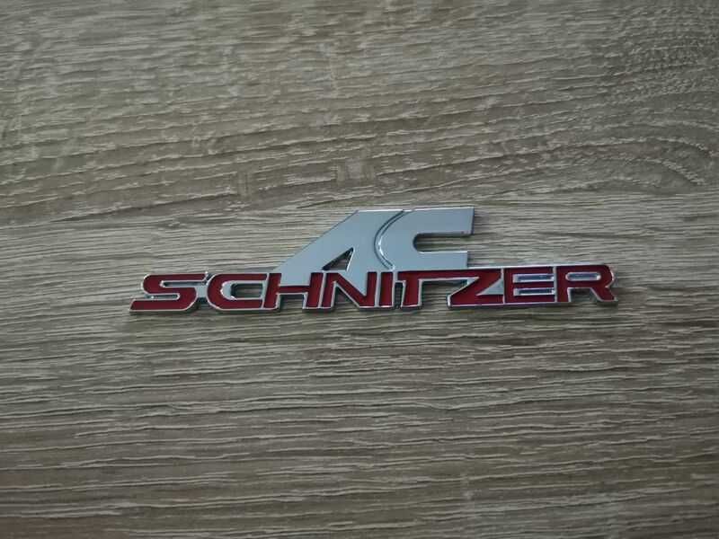 AC Schnitzer Шнитцер червена емблема