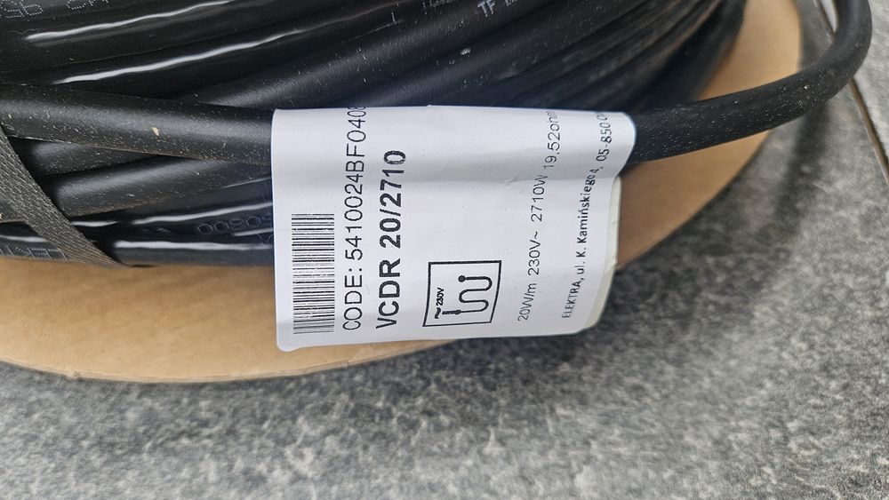 Cablu degivrare instalare pe jgheaburi și burlane