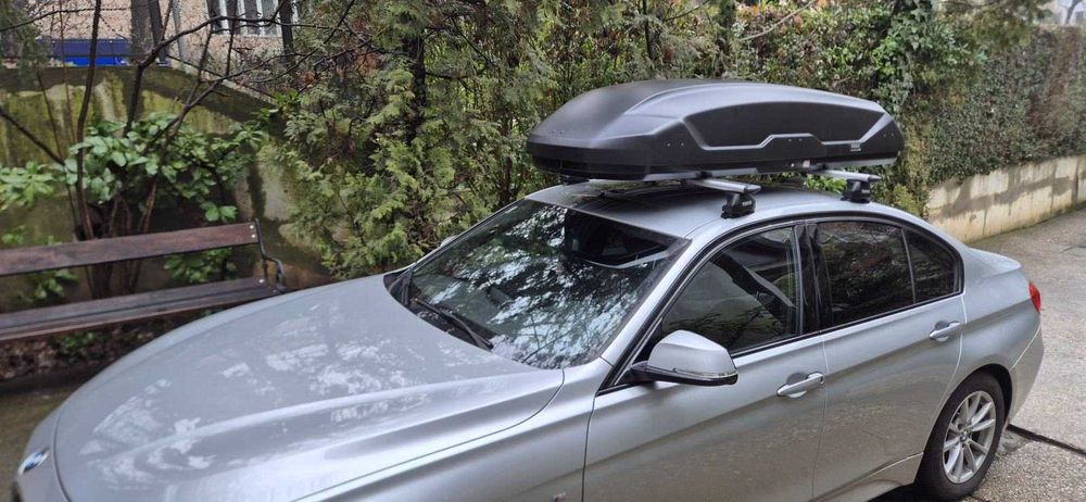 Автобокс Thule Pulse 2 M Черен мат 400л багажник за автомобил