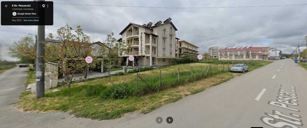 460 mp, dublă deschidere, la intersecția străzilor Pescarului și Taifunului.