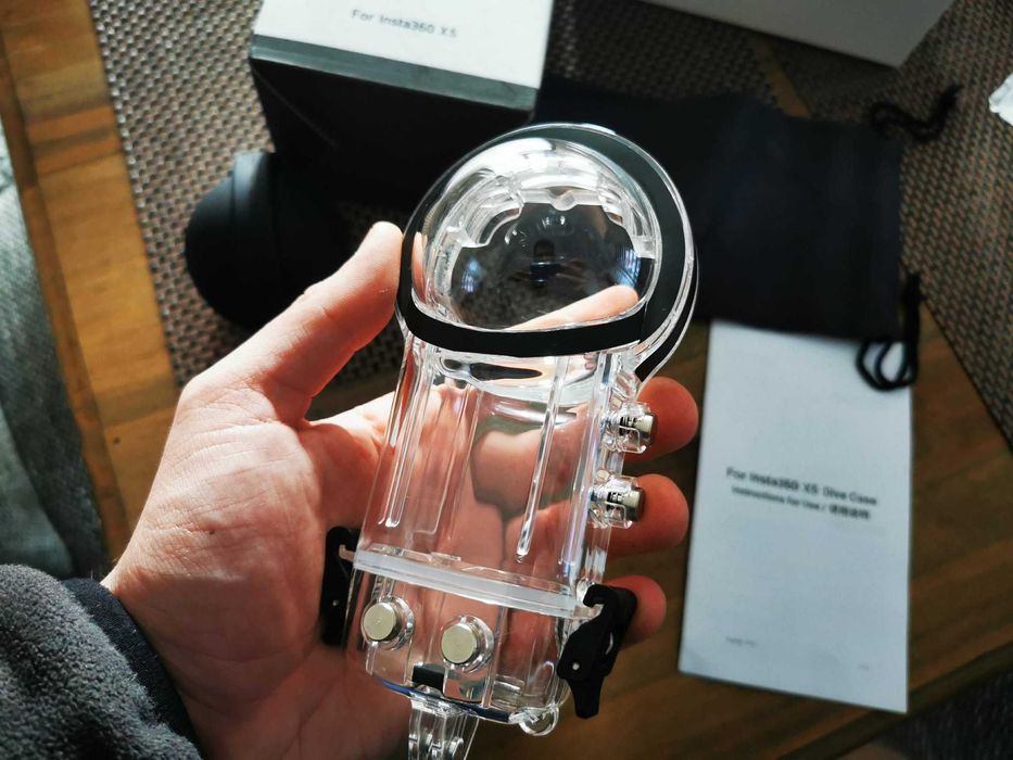 Carcasa subacvatica rezistenta la apa Insta360 X5 X4 X3 X2 insta 360