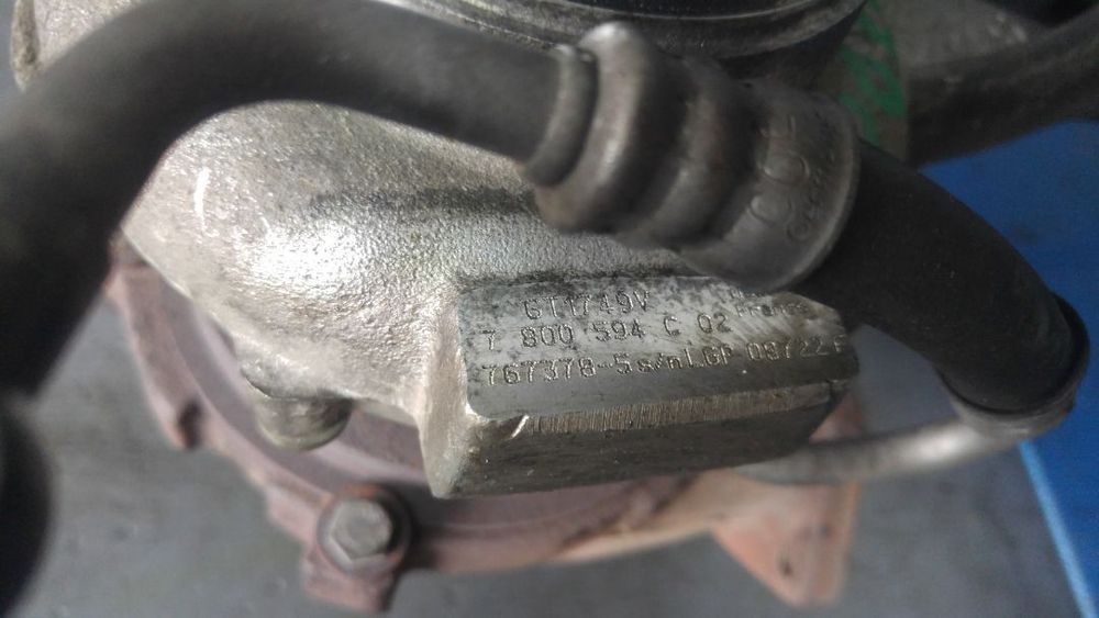 Turbina cu actuator bmw E81 2.0 d N47D20A 143 CP 767378-5 7800594c