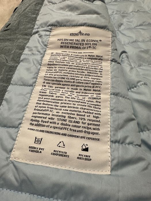 Stone island nylon metal with primaloft jacket ( яке )