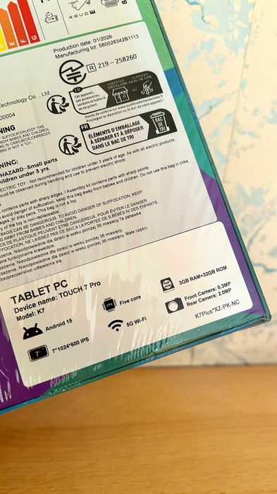 Планшет детский новый