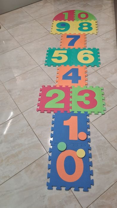 Килимче за игра на Дама.