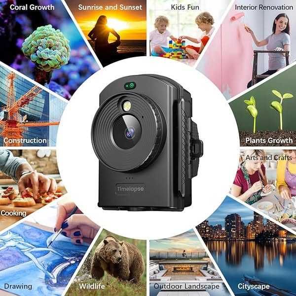 Cameră time-lapse pentru construcții exterioare