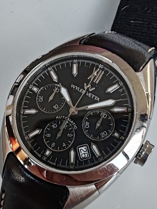 Ceas Wyler Vetta Automatic Chronograph 39 mm Funcționează Impecabil!
